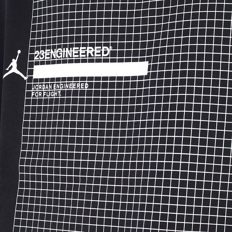 мужская черная футболка Jordan 23 Engineered Short-Sleeve T-Shirt DA9869-010 - цена, описание, фото 2